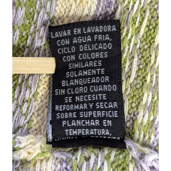 Norton Mcnaughton Women XL Scandanavian Print Ski Sweater Cotton Blend Bohemian - Picture 5 of 15